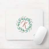 Eukalyptus-Leafs-Kranz Mousepad (Mit Mouse)