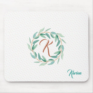 Eukalyptus-Leafs-Kranz Mousepad