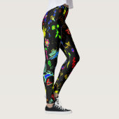 Eukalyptus-Leggings Leggings (Rechts)