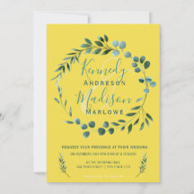 Eukalyptus Lemon Citrus Wedding