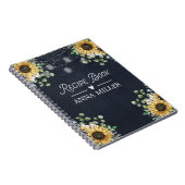 Eukalyptus Light Black Recipe Notizblock (Rechte Seite)