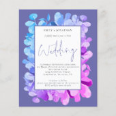 Eukalyptus Lilac QR Code Einladung (Vorderseite)