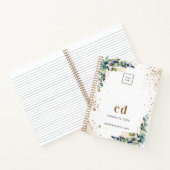 Eukalyptus-Logo Notizblock (Innenseite)