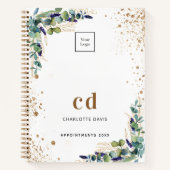 Eukalyptus-Logo Notizblock (Vorderseite)