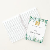 Eukalyptus-Logo Notizblock (Innenseite)