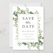 Eukalyptus Magneteinladung (Vorderseite)