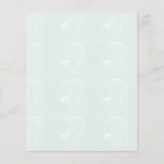 Eukalyptus Mason Jar Monogram Brautparty (Rückseite)