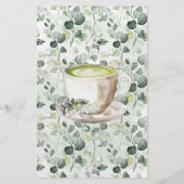 Eukalyptus Matcha Rat für eine gemeinsame Brause-K Flyer (Hinten)