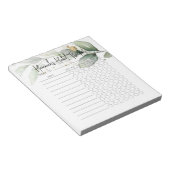 Eukalyptus Minimaler Skriptlebenszyklus-Tracker No Notizblock (angewinkelt)