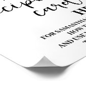 Eukalyptus mit Gold Verlasse Ihr Rezept-Kartenzeic Poster (Ecke)