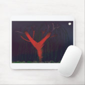 Eukalyptus-Mitternacht-Mauspad. Impressionistische Mousepad (Mit Mouse)