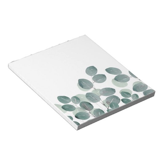 Eukalyptus Modern Notizblock (angewinkelt)