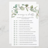 Eukalyptus Mommy oder Daddy Game (Vorne/Hinten)