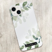 Eukalyptus monogram Case-Mate iPhone hülle