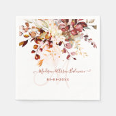 Eukalyptus Monogram Serviette (Vorderseite)