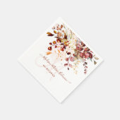 Eukalyptus Monogram Serviette (Ecke)