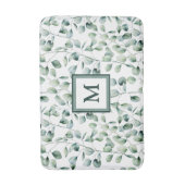 Eukalyptus-Muster Badematte (Vorderseite Vertikal)