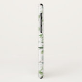 Eukalyptus-Muster für eine einfache Aquarellpflanz Case-Mate iPhone Hülle (Hinten/Links)