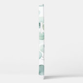 Eukalyptus-Muster für Wasserfarbe Case-Mate iPhone Hülle (Rückseite / Rechts)