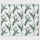 Eukalyptus-Muster Geschenkpapier (Flach)