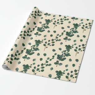 Eukalyptus-Muster Geschenkpapier