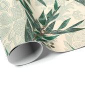 Eukalyptus-Muster Geschenkpapier (Rolleneckpunkt)