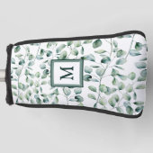 Eukalyptus-Muster Golf Headcover (Vorderseite)