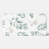 Eukalyptus-Muster iPhone-Hülle Case-Mate iPhone Hülle (Rückseite (Horizontal))