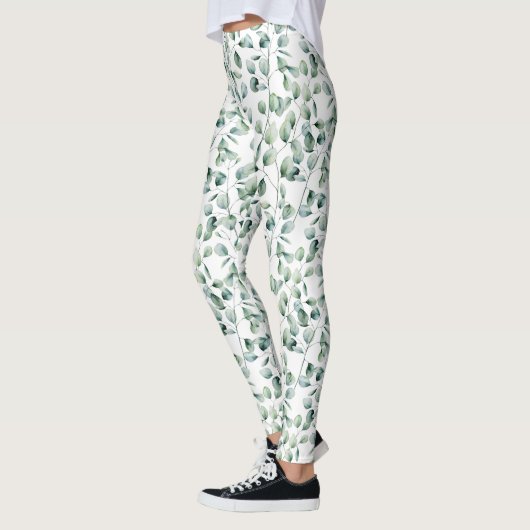 Eukalyptus-Muster Leggings (Links)