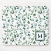 Eukalyptus-Muster Mousepad (Vorne)