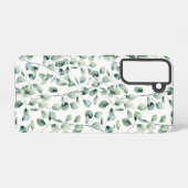 Eukalyptus-Muster Samsung Galaxy Hülle (Rückseite (Horizontal))