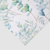 Eukalyptus-Muster Seidenpapier (Detail)