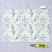 Eukalyptus-Muster Seidenpapier (Handwerk)