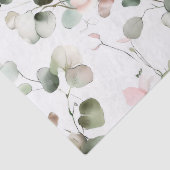 Eukalyptus-Muster Seidenpapier (Detail)