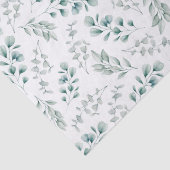 Eukalyptus-Muster Seidenpapier (Detail)