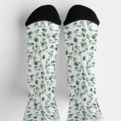 Eukalyptus-Muster Socken (Oben)