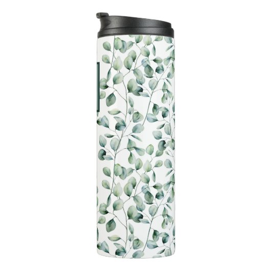 Eukalyptus-Muster Thermosbecher (Nach rechts gedreht)