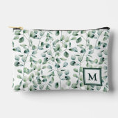 Eukalyptus-Muster Zubehörtasche (Vorderseite)