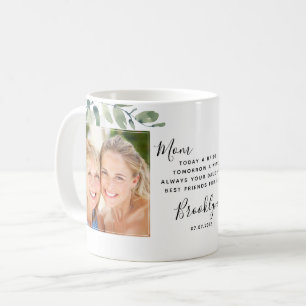 Eukalyptus Mutter der Braut Hochzeitsgeschenk Kaffeetasse