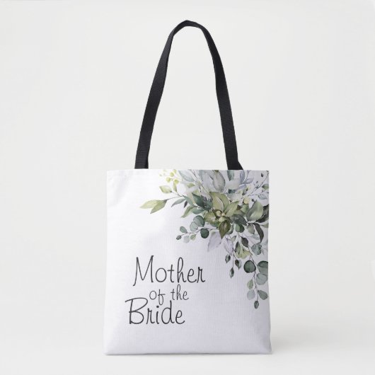 Eukalyptus Mutter der Braut Hochzeitstorte Tasche (Vorderseite)