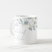 Eukalyptus Mutter der Braut Kaffeetasse (Vorderseite Links)