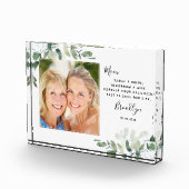 Eukalyptus Mutter der Bride Keepake Fotoblock (Rechts)