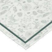 Eukalyptus Natural Christmas & Emerald Border Tabl Tischdecke (Schrägansicht)