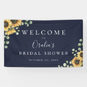 Eukalyptus Navy Blue Banner (Horizontal)