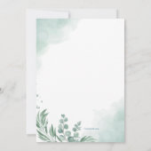 Eukalyptus New Ankündigung Datum freihalten  (Rückseite)