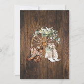 Eukalyptus Nichts Extravagant nur Liebe Lässig Hoc Einladung (Rückseite)