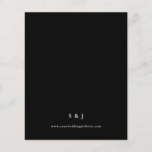 Eukalyptus Olive Greenerity Black Wedding (Rückseite)