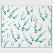 Eukalyptus Pattern Geschenkpapier (Flach)