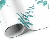 Eukalyptus Pattern Geschenkpapier (Rolleneckpunkt)