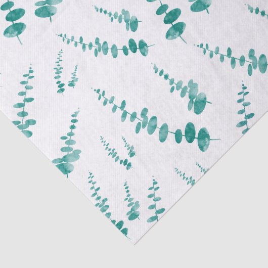 Eukalyptus Pattern Seidenpapier (Ausschnitt)